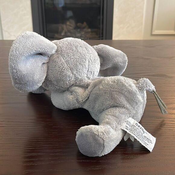 Russ Berrie Lil Peepers Gazoo The Grey Elephant 10" Stuffed Animal Plush Toy - Picture 7 of 8